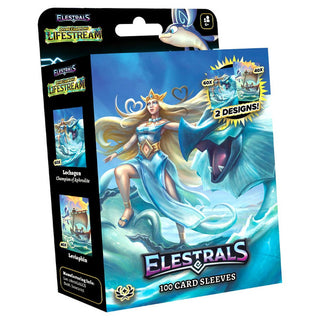 Deck Sleeves - Elestrals TCG - Lifestream - Lochagon Champion of Aphrodite
