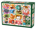 Cats vs. Puzzles - Jigsaw Puzzle (1000 Pcs.)