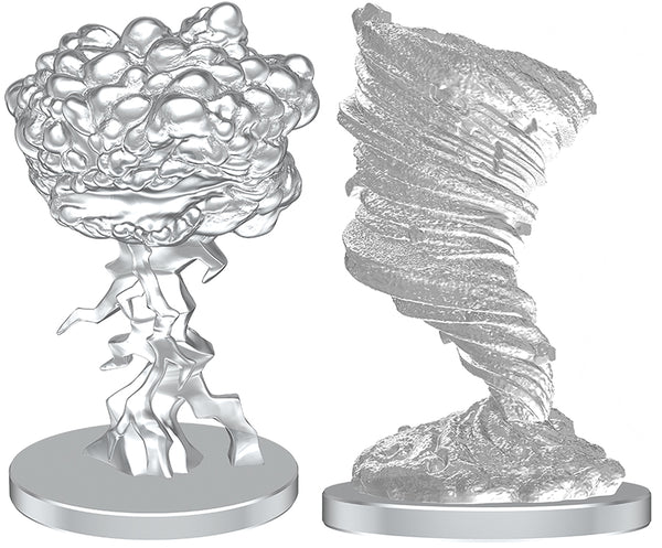 Pathfinder Battles Deep Cuts - Unpainted Miniatures - Living Thunderclap & Living Whirlwind