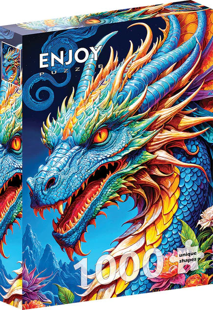 Blue Dragon - Jigsaw Puzzle (1000 Pcs.)