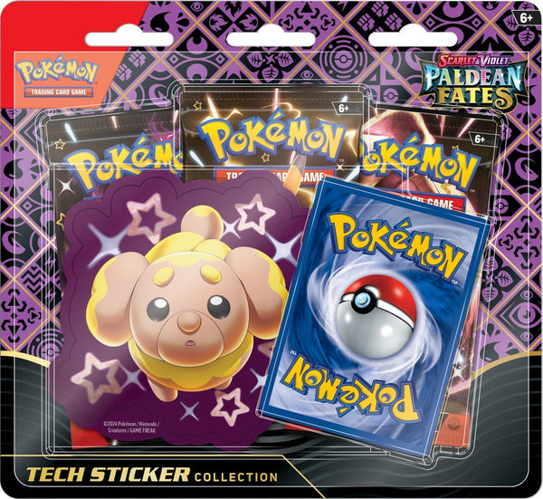 Pokémon TCG - Scarlet & Violet Set 4.5 - Paldean Fates (SV04.5) - Tech Sticker Collection (Fidough)