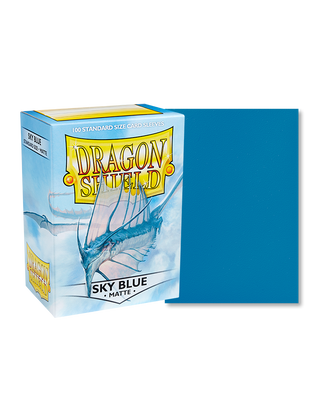 Deck Sleeves - Dragon Shield - Matte - Sky Blue (100 ct.)