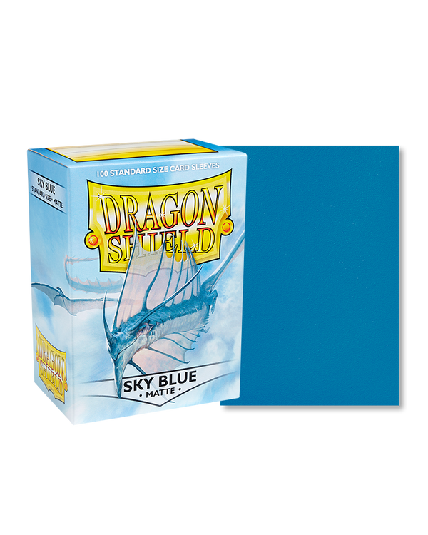 Deck Sleeves - Dragon Shield - Matte - Sky Blue (100 ct.)