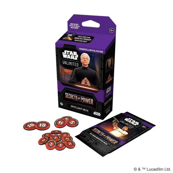 Star Wars: Unlimited TCG - Secrets of Power Spotlight Deck - Chancellor Palpatine