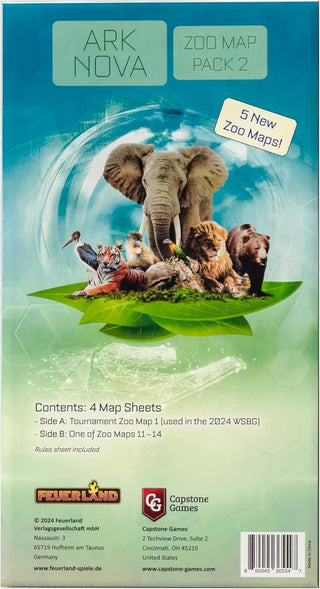Ark Nova - Zoo Map Pack 1