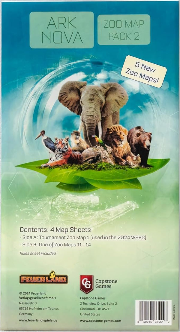 Ark Nova - Zoo Map Pack 1