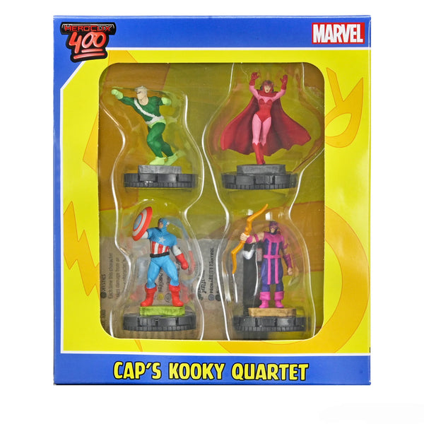 Marvel HeroClix - 400 - Cap's Kooky Quartet