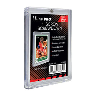 Ultra Pro - Card Storage - Screwdown - 1-Screw 32 pt. Regular Card Holder