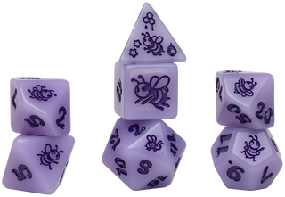 Dice - Sirius - Polyhedral RPG Set (7 ct.) - 16mm - Animals - Royal Nectar