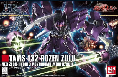 Bandai Hobby -  Gundam Unicorn - HG Rozen Zulu 1/144 Model Kit