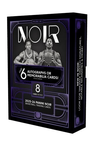 (NOT FOR SALE UNTIL 06/10/2026) 2025/26 Panini Noir Basketball Hobby Box