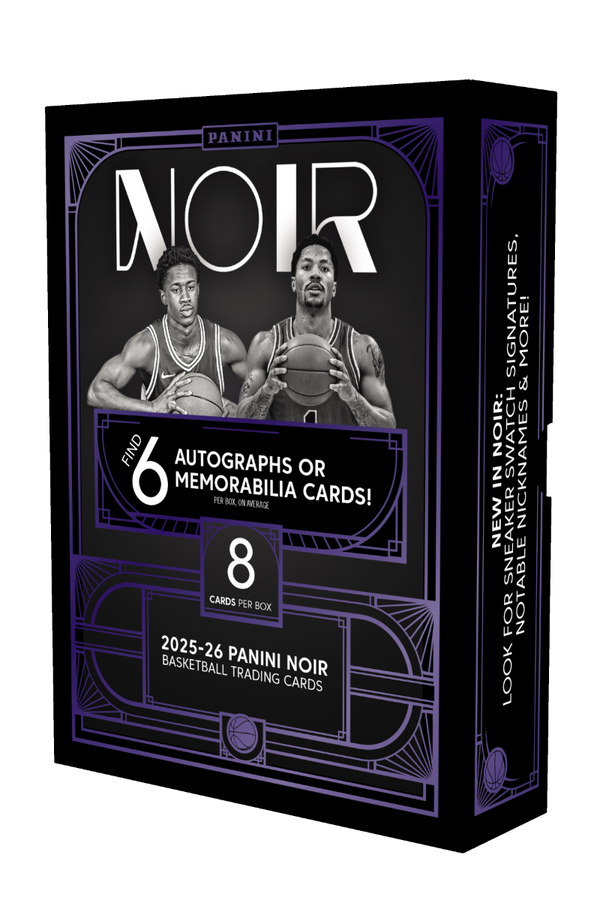 (NOT FOR SALE UNTIL 06/10/2026) 2025/26 Panini Noir Basketball Hobby Box