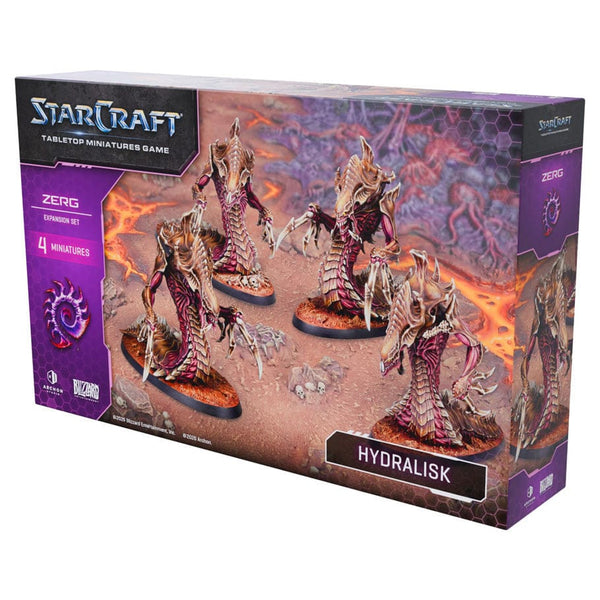 (NOT FOR SALE UNTIL 08/07/2026) StarCraft Tabletop Miniatures Game - Zerg Hydralisk Expansion Set