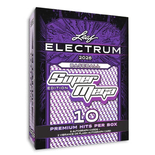2026 Leaf Electrum Baseball Super Mega Box