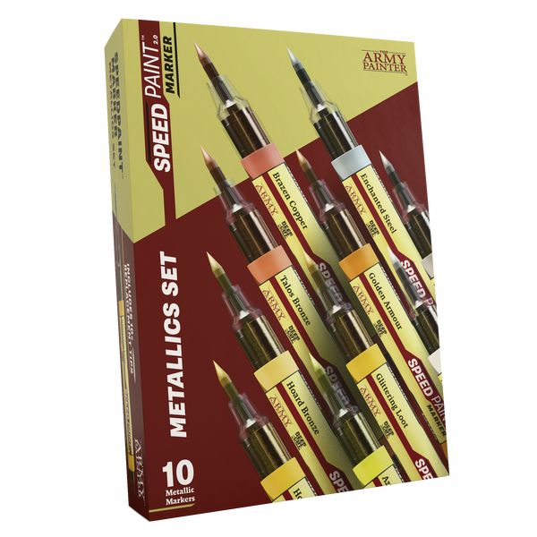 Painting - The Army Painter - Speedpaint Marker Metallic Set