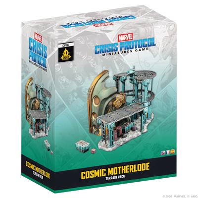 (NOT FOR SALE UNTIL 08/28/2026) Marvel Crisis Protocol - Cosmic Motherlode Terrain Pack