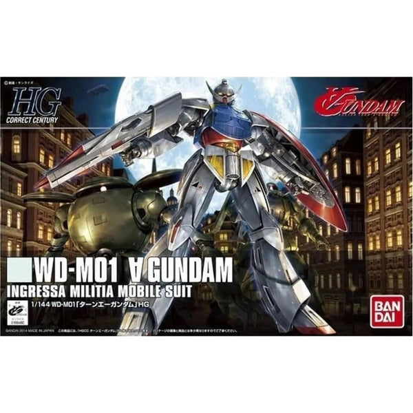 Bandai Hobby -  Turn A Gundam - HG WD-M01 Turn-A Gundam 1/144 Scale Model Kit