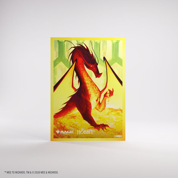 Deck Sleeves - Gamegenic - Premium Art Sleeves - MtG - The Hobbit - Smaug the Golden (105 ct.)
