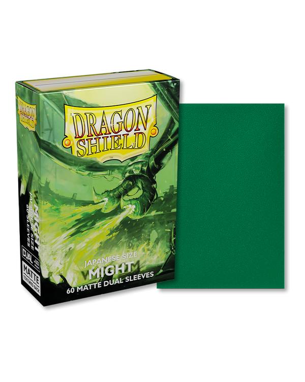 Deck Sleeves (Small) - Dragon Shield - Japanese - Matte Dual - Might (60 ct.)