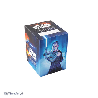 Deck Box - Gamegenic - Star Wars: Unlimited - Soft Crate - Rey/Kylo