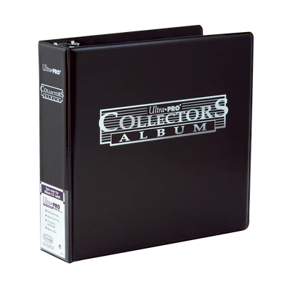 Ultra Pro - Card Storage - Binder - 3" D-Ring Album - Collectors - Black