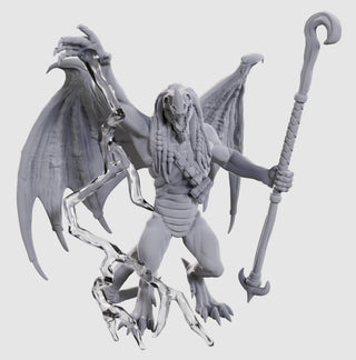 D&D - Nolzur's Marvelous Unpainted Miniatures -  Blue Abishai