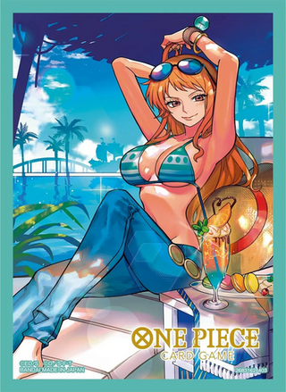 Deck Sleeves - Bandai - One Piece TCG - Official Sleeves 4 - Nami (70 ct.)