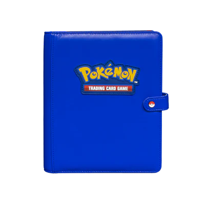 Binder - Ultra Pro - 4-Pocket Premum Snap Binder - Pokémon - Blue