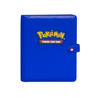 Binder - Ultra Pro - 4-Pocket Premum Snap Binder - Pokémon - Blue