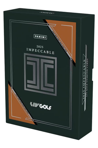 (NOT FOR SALE UNTIL 10/22/2025) 2025/26 Panini Impeccable LIV Golf Hobby Box
