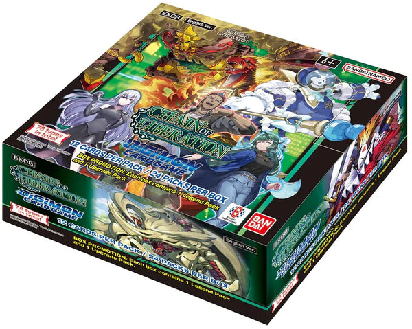 Digimon Card Game - Chain of Liberation (EX08) Booster Display Box