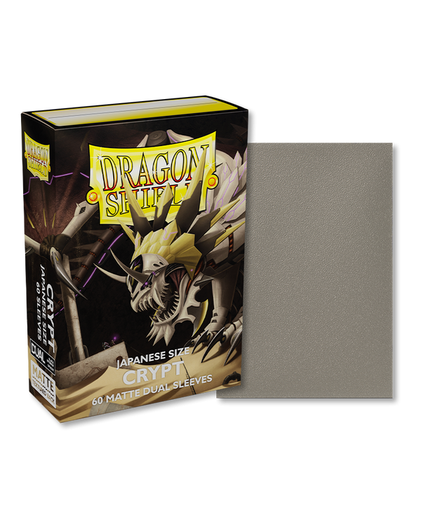 Deck Sleeves (Small) - Dragon Shield - Japanese - Matte Dual - Crypt (60 ct.)