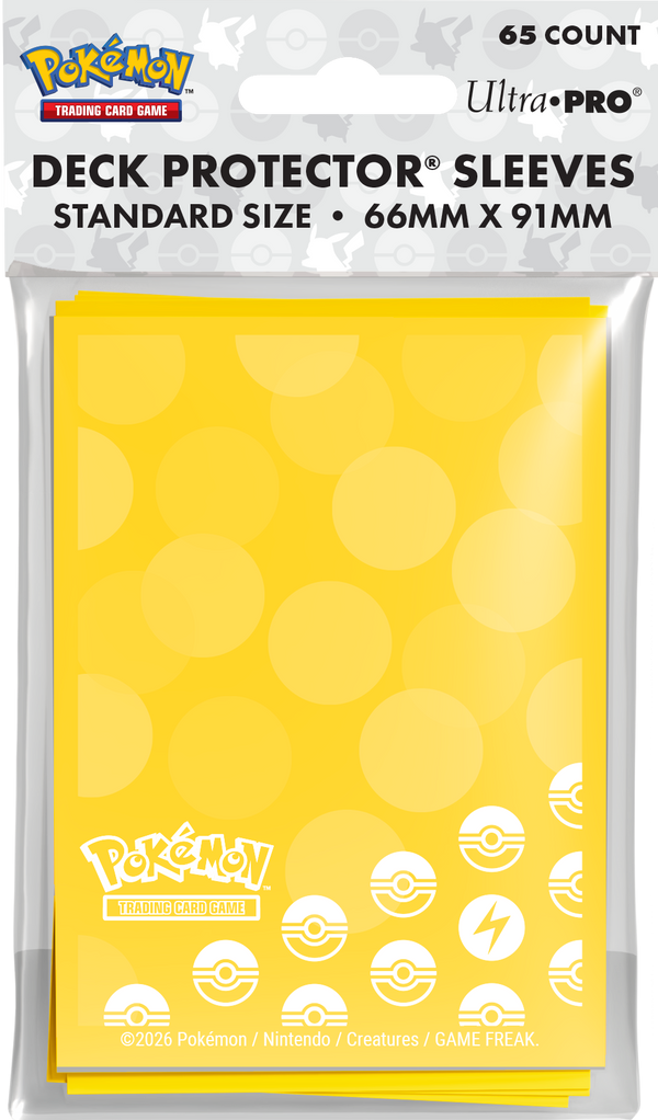 Deck Sleeves - Ultra Pro - Deck Protector - Pokémon - Lightning Type (65 ct.)