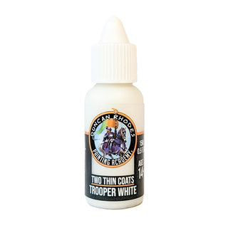 Painting - Two Thin Coats - Trooper White (15 ml.)