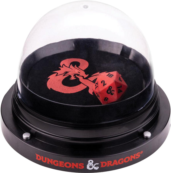 Dice - Metallic Dice Games - Orb of Possibility Dice Roller w/ Silicone D20
