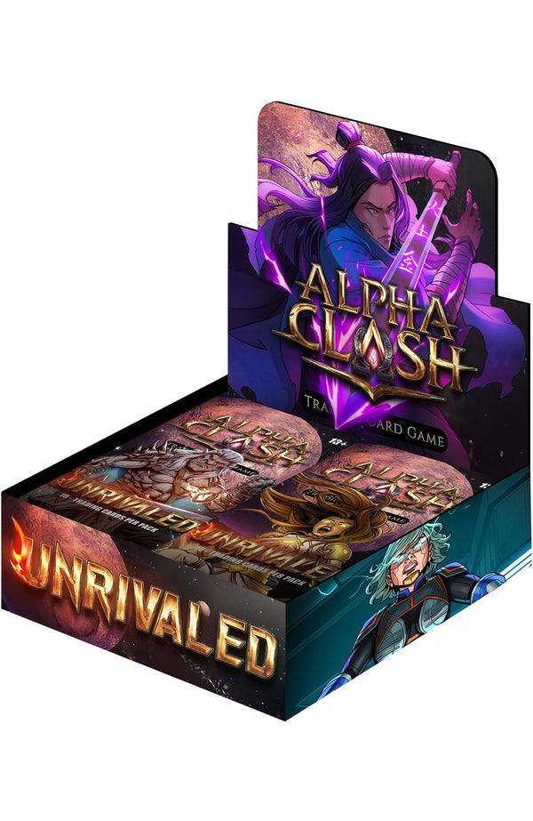 Alpha Clash TCG - Unrivaled Booster Display Box