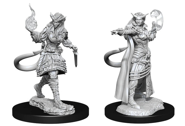 D&D - Nolzur's Marvelous Unpainted Miniatures - Tiefling Sorcerer Female