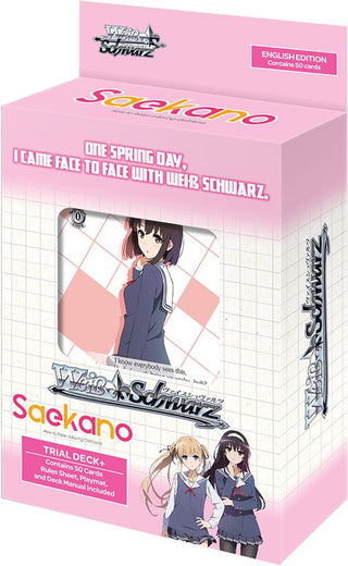 Weiss Schwarz TCG - Saekano:  How to Raise a Boring Girlfriend - Trial Deck