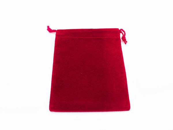 Dice Bag - Chessex - Small - Velour Red Dice Pouch