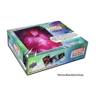 2023 Upper Deck Marvel Platinum Trading Cards Hobby Box