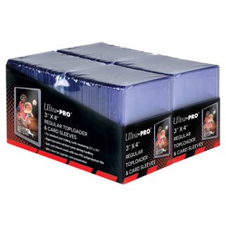 Ultra Pro - Card Storage - Clear Regular Toploader - 3x4 Combo Pack (200ct.)