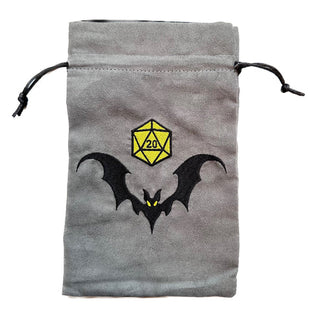 Dice Bag - Black Oak Workshop - Bat D20