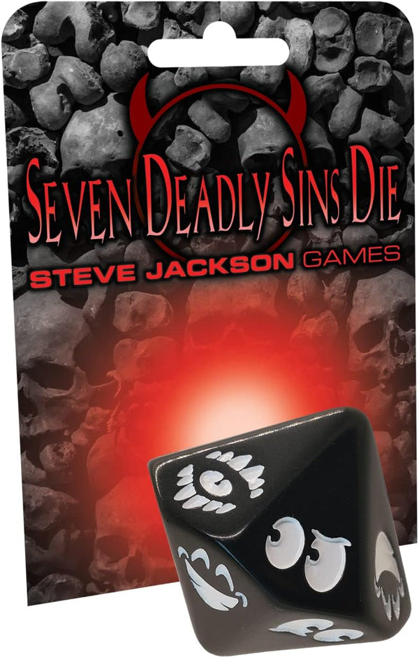 Dice - Steve Jackson Games - 16mm - Seven Deadly Sins Die
