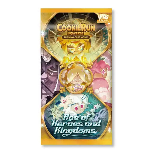 CookieRun: Braverse TCG Set 2 - Age of Heroes and Kingdoms Booster Pack