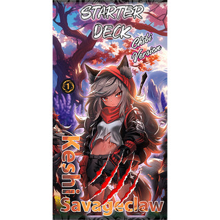 Soul Masters TCG - Keshi Savageclaw Chibi Version Starter Deck