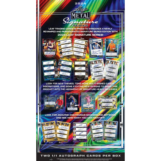 2024 Leaf Metal Sports Heroes Multi-Sport Hobby Box (Factory Sealed)