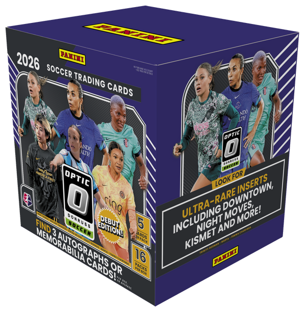 2026 Panini Donruss Optic NWSL Hobby Box (National Women's Soccer League)