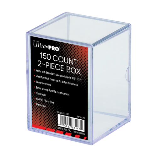 Ultra Pro - Card Storage - Card Case - 150 Ct. 2-Piece Slide Box
