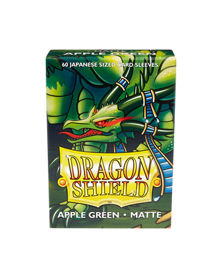 Deck Sleeves (Small) - Dragon Shield - Japanese - Matte - Apple Green (60 ct.)