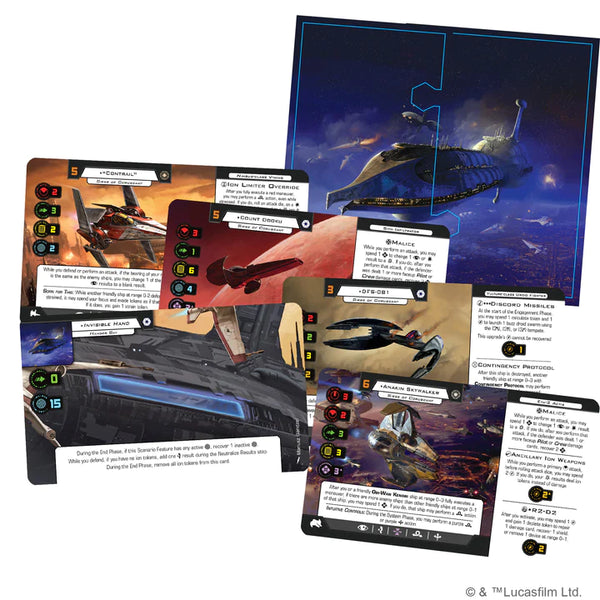 Star Wars X-Wing (2nd Edition) - Siege of Coruscant Scenario Pack